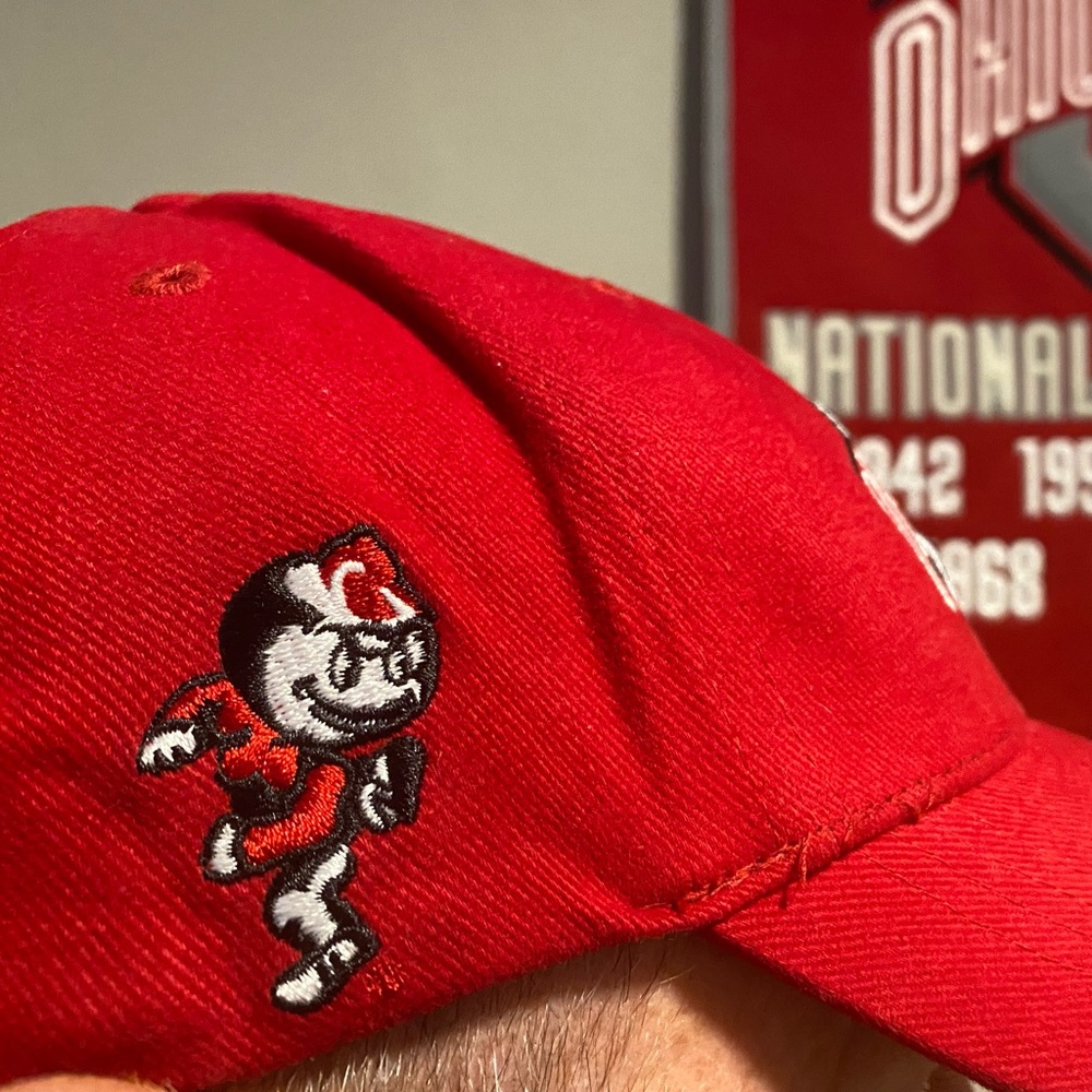 Brutus The Buckeye Ohio State Hat Ballcap Vintage… - image 3
